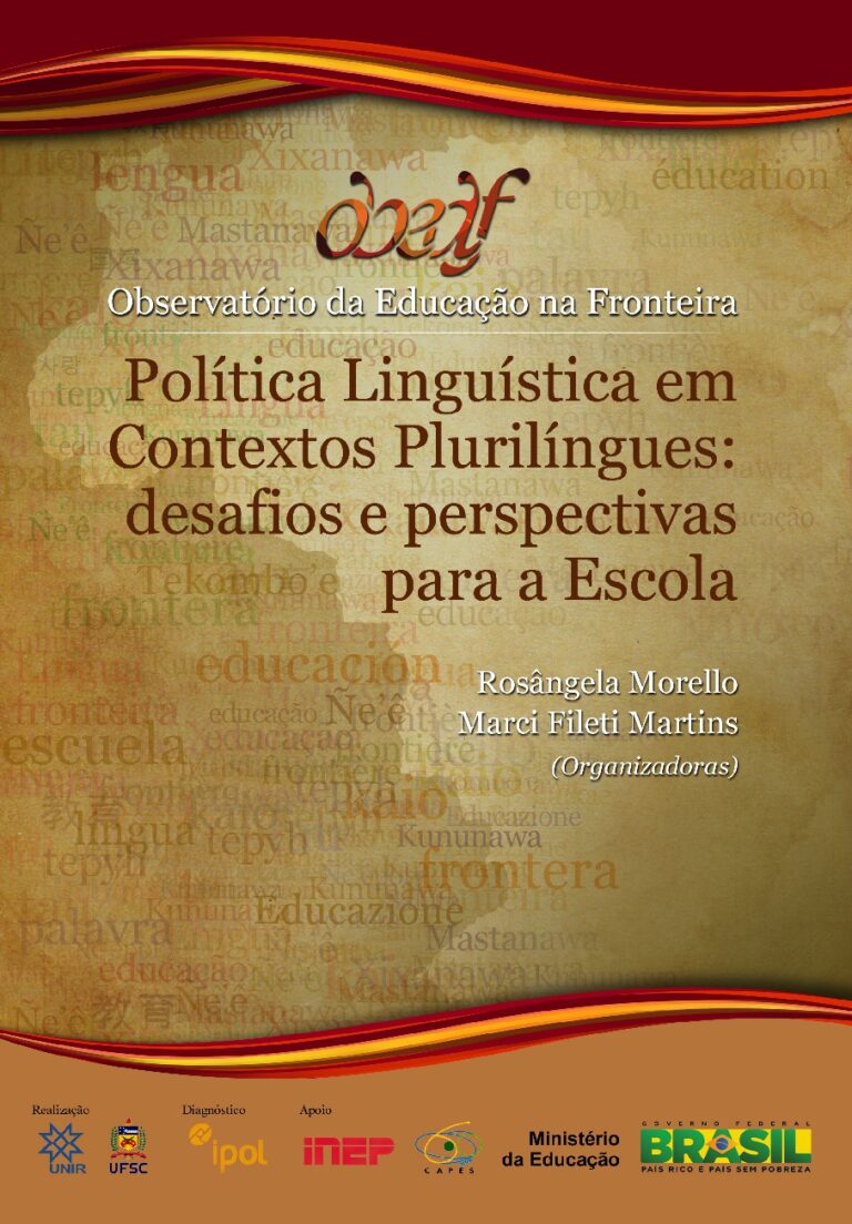 Capa do livro Política Linguística