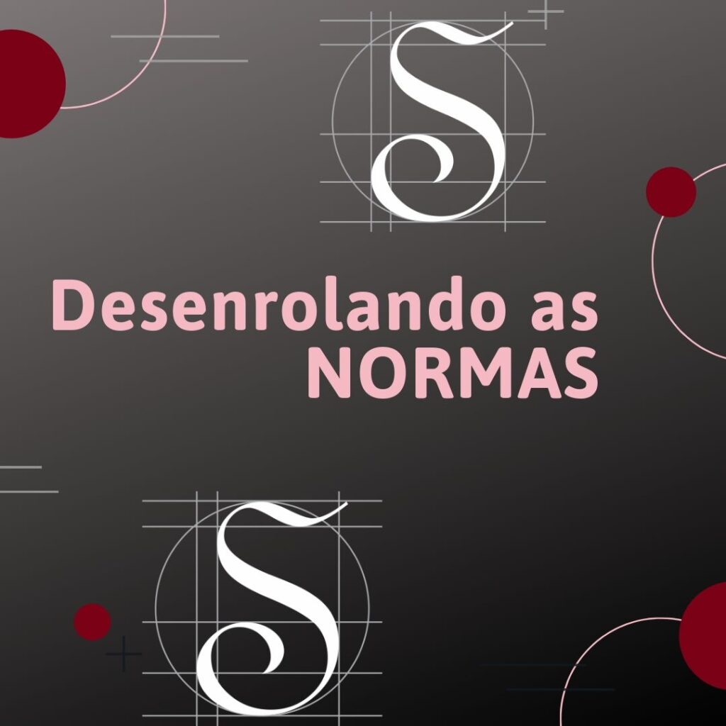 Logomarca desenrolando a norma: abnt